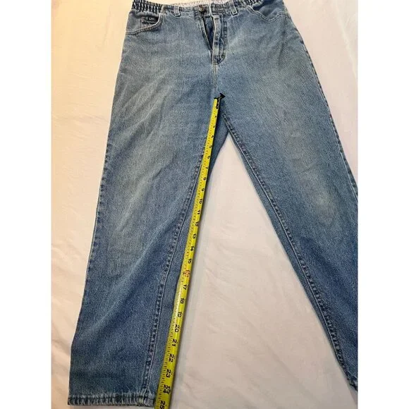 Lee Elastic Waist Blue Jeans | Size L | Comfort Fit - Picture 5 of 5